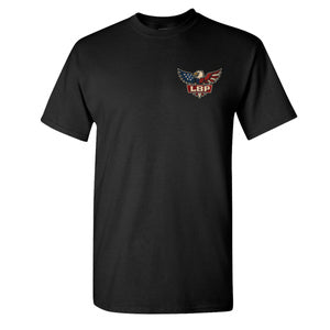 Lucky8-Performance “EAGLE” Logo T-Shirt (Front & Back Design)