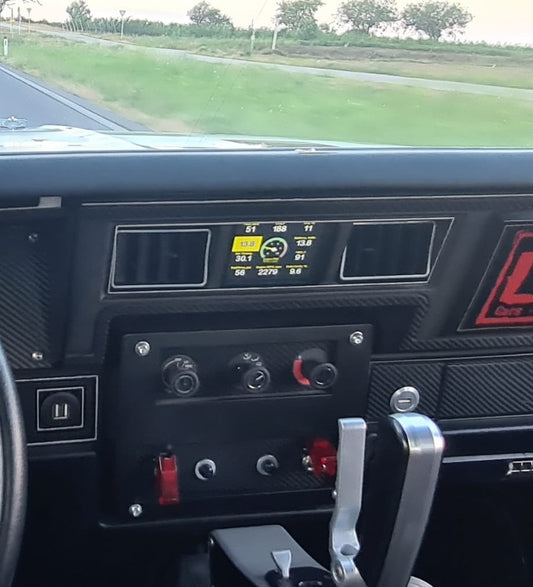 Holley 3.5" Screen Bezel for Stock Clock Location